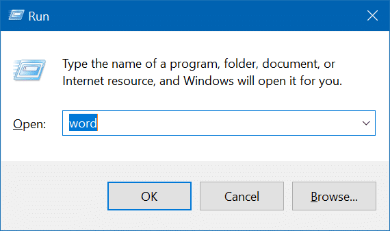 Criar atalho de comando de execução para programas no Windows 10