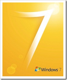 logotipo laranja do Windows 7