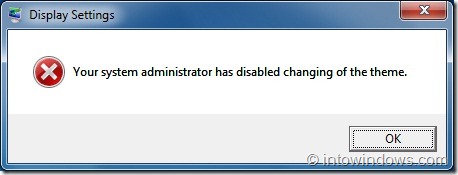 Impedir que os usuários alterem o tema do Windows 7 step4
