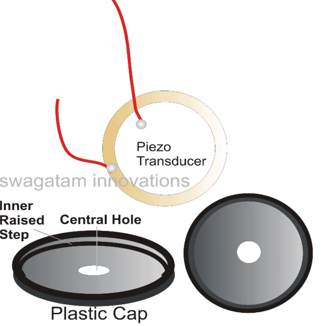 COMO COLOCAR UM TRANSDUTOR PIEZO EM UMA BASE PARA OBTER A MÁXIMA SAÍDA DE SOM