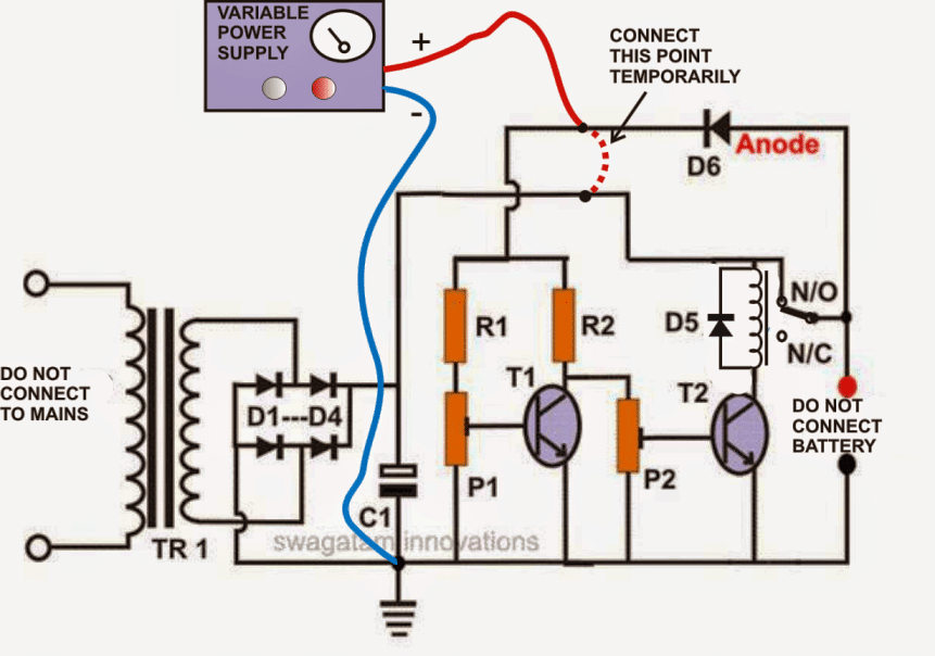 CONFIGURANDO UM CIRCUITO DE CARREGADOR DE BATERIA AUTOAJUSTÁVEL