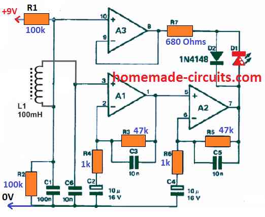 Localizador de fiação de rede CA