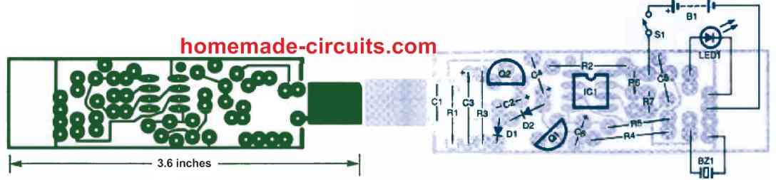 Detector de fase CA com campainha