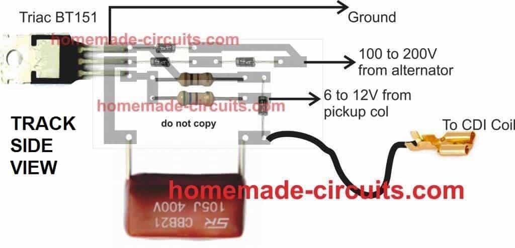 PROJETO DE PCB DE IGNIÇÃO CDI