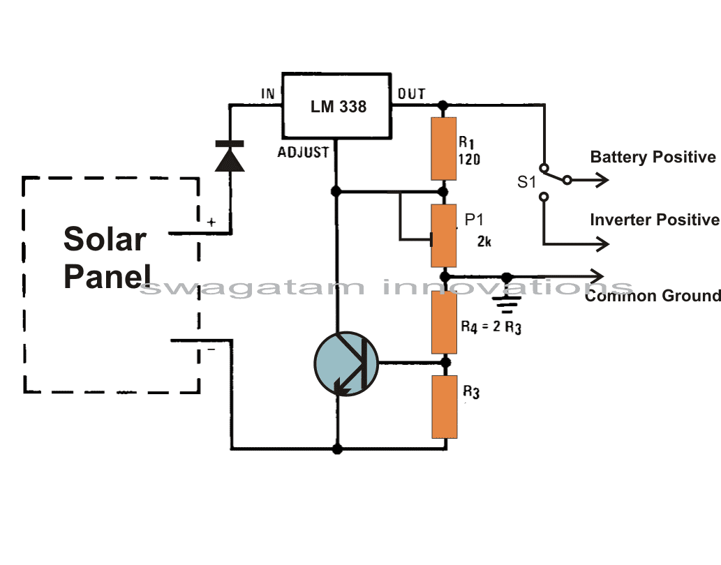 REGULADOR DE TENSÃO DO PAINEL SOLAR