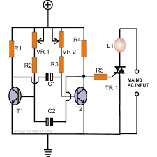Como fazer de qualquer luz uma luz estroboscópica usando apenas dois transistores 10 Usando lâmpada AC 220V ou 120V como luz estroboscópica