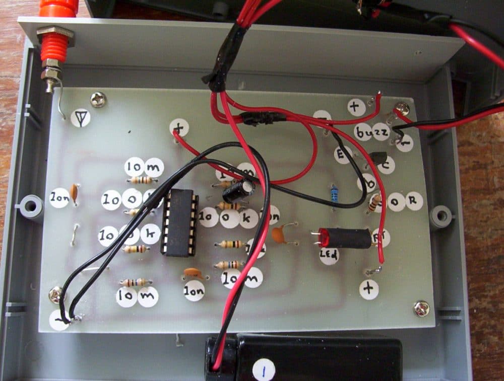 Como fazer um circuito detector de fantasmas 3 Circuito detector de fantasmas aprimorado