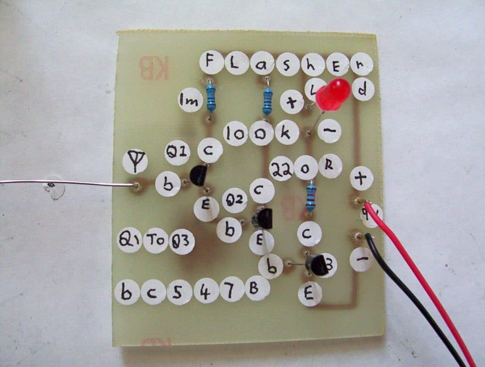 Como fazer um circuito detector de fantasmas 13 Detector de fantasmas usando transistores