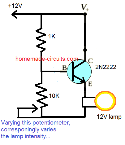 Como usar transistores 7 Usando transistor para dimmer de luz