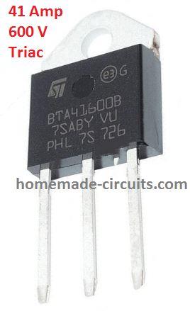 Como fazer um circuito controlador de aquecedor de 25 A e 1500 watts 2 Usando Snubber Avançado menos Triacs