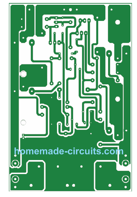 Pista de PCB e Diagramas de Layout de Componentes