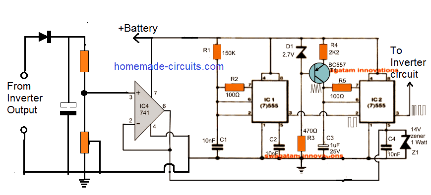 Design # 1: Correção RMS automática usando PWM