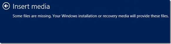 Redefinir ou atualizar o Windows 8 PC sem DVD Step11