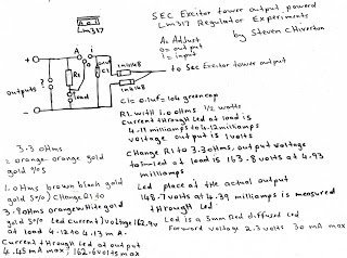 Derivando Energia Livre do Ar Usando uma Bobina Excitor Sec 11 Empregando um circuito LM317