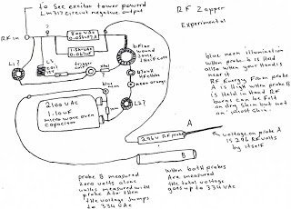 Derivando Energia Livre do Ar Usando uma Bobina Excitor Sec 15 Iluminando uma lâmpada de néon sem fio