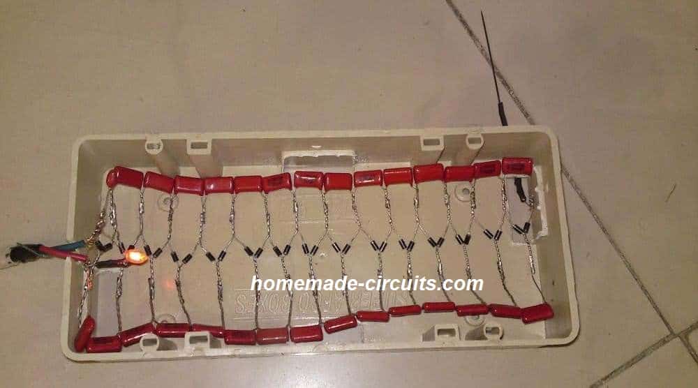 Circuito Ionizador de Ar Ambiente - Para uma Vida Livre de Poluição 3 Imagens de protótipo