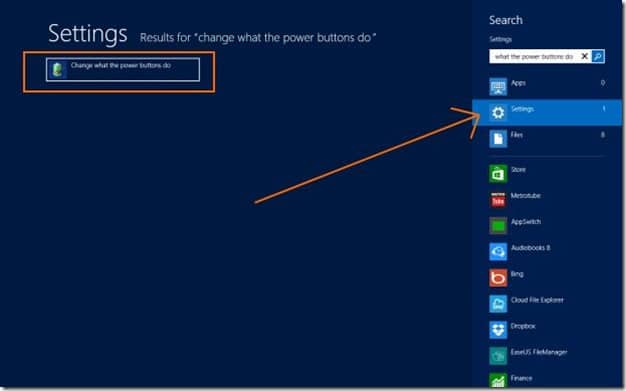 Alterar a ação do botão liga / desliga no Windows