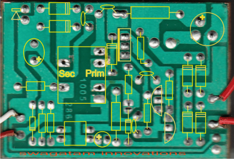 Engenharia reversa de um adaptador SMP de 12V 1 Amp fisicamente