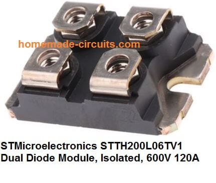 Usando diodos antiparalelos