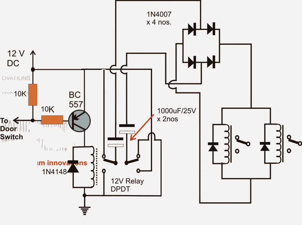 Circuito otimizador de fechamento da porta do carro 9 Circuito otimizador de fechamento da porta do carro