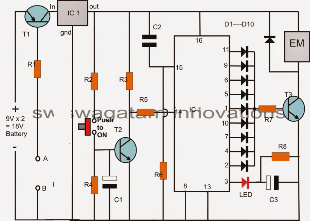 Diagrama de circuito