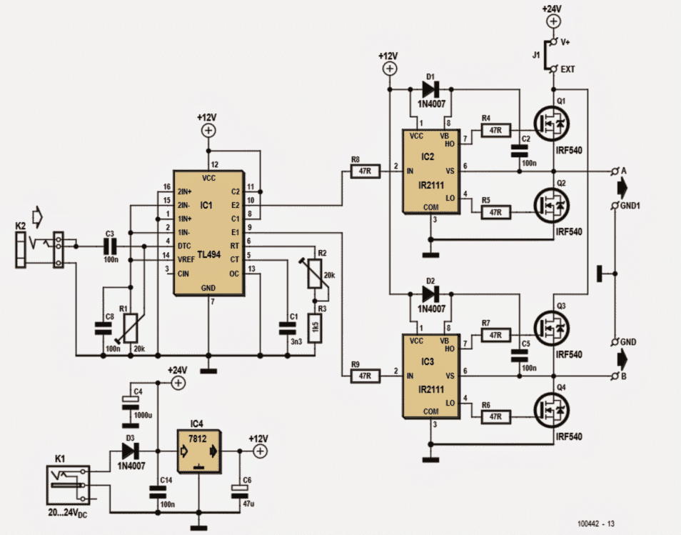 Diagrama de circuito
