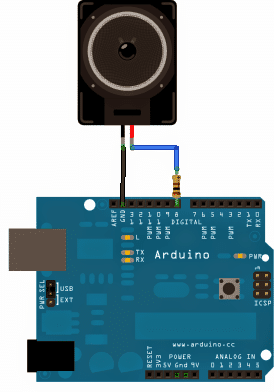 Tocando uma melodia usando a função Tone() no Arduino