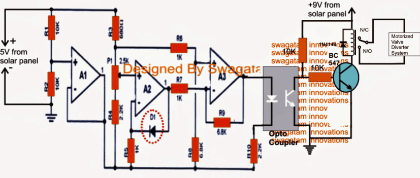 Diagrama de Circuito do Sensor de Temperatura