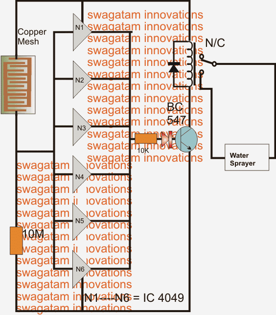 Circuito Sensor de Umidade