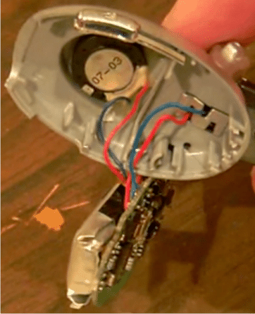 Modificando um dispositivo de fone de ouvido Bluetooth 1 Identificando o alto-falante e o MIC