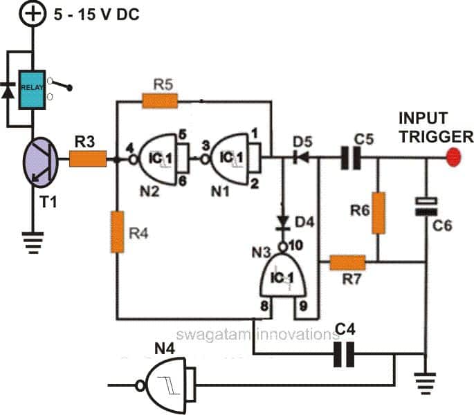 Modificando um dispositivo de fone de ouvido Bluetooth 7 O circuito biestável do flip-flop