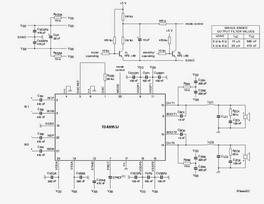 Circuito de home theater sem fio usando fone de ouvido Bluetooth 1 Diagrama de circuito