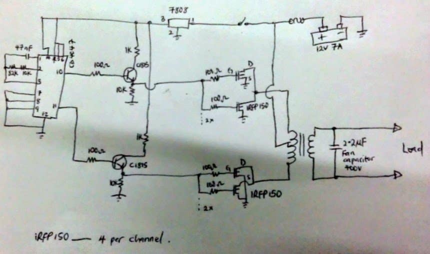 Solucionando problemas de queda de tensão de saída do inversor 1 O problema