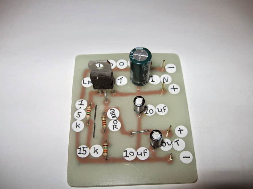 Diagrama de circuito e protótipo