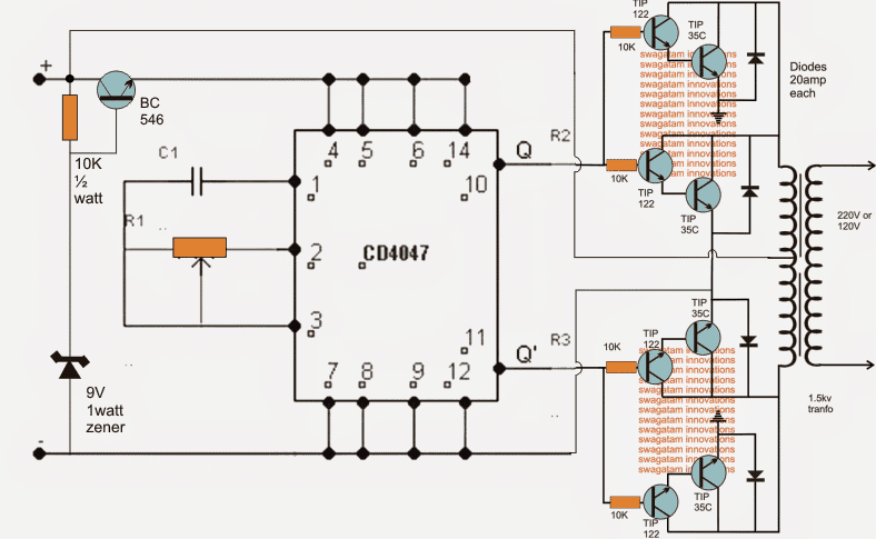 Diagrama de circuito