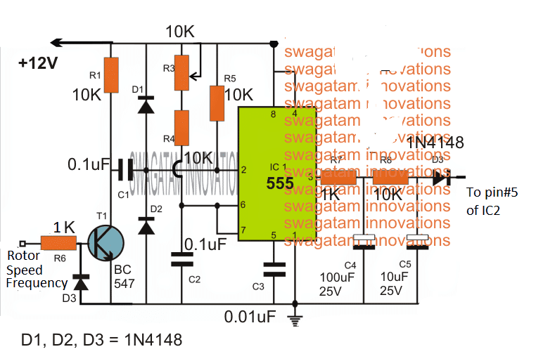 Como fazer um circuito VFD trifásico 9 Como fazer e integrar o tacômetro