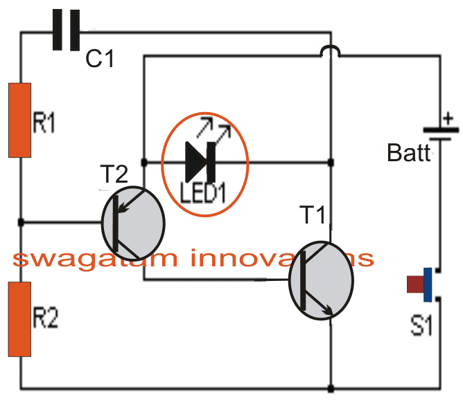 O diagrama de circuito