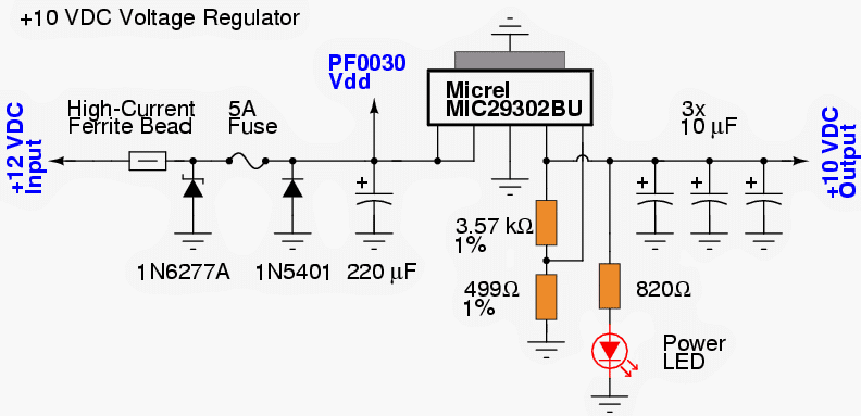 Diagrama de circuito completo do jammer de celular explicado acima: