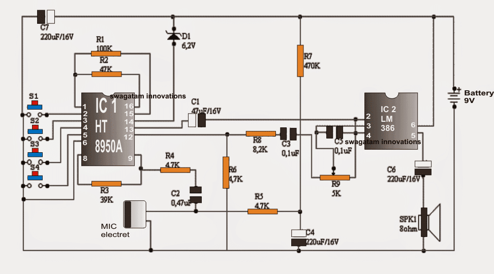 Diagrama de circuito