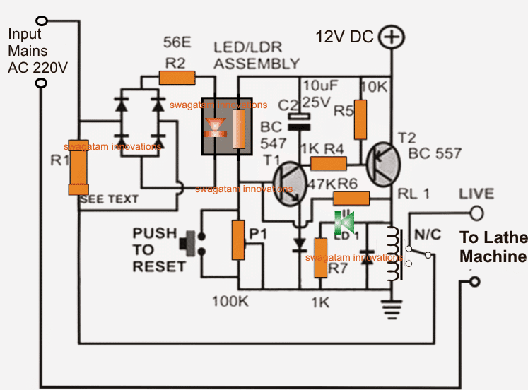 Diagrama de circuito