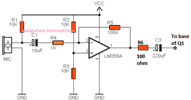 Como fazer um circuito preventivo de latidos de cães usando a dissuasão de alta frequência 3 Tornando o circuito mais sensível