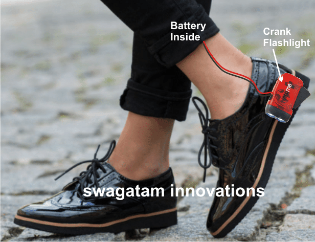 Usando um mecanismo de lanterna acionado