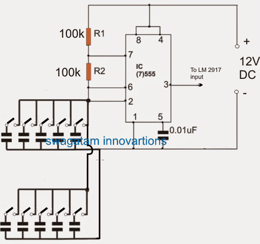 Circuito Transmissor de 12 Canais