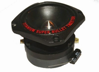 Circuito Solar Repelente de Insetos para Proteção de Cultivos em Campos 3 Um exemplo de um tweeter de 100 watts pode ser visto na imagem a seguir: