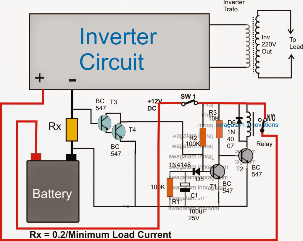 Detector sem carga e circuito de corte para inversores 1 O design