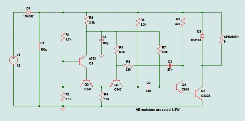 Diagrama de circuito