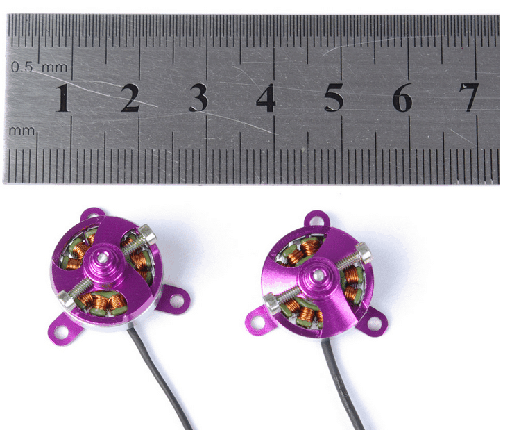 Circuito de controle remoto Quadcopter sem MCU 9 Especificação do Motor Quadcopter