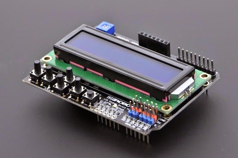 Escudo do teclado LCD do Arduino (SKU: DFR0009) Folha de dados 2 Escudo do teclado LCD do Arduino (SKU: DFR0009) Folha de dados