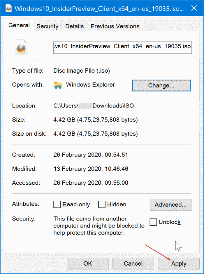 opção de montagem ausente no menu de contexto do Windows 10 pic4