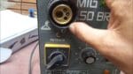 Mig 150 v8 A reforma 2 colocando euro conector